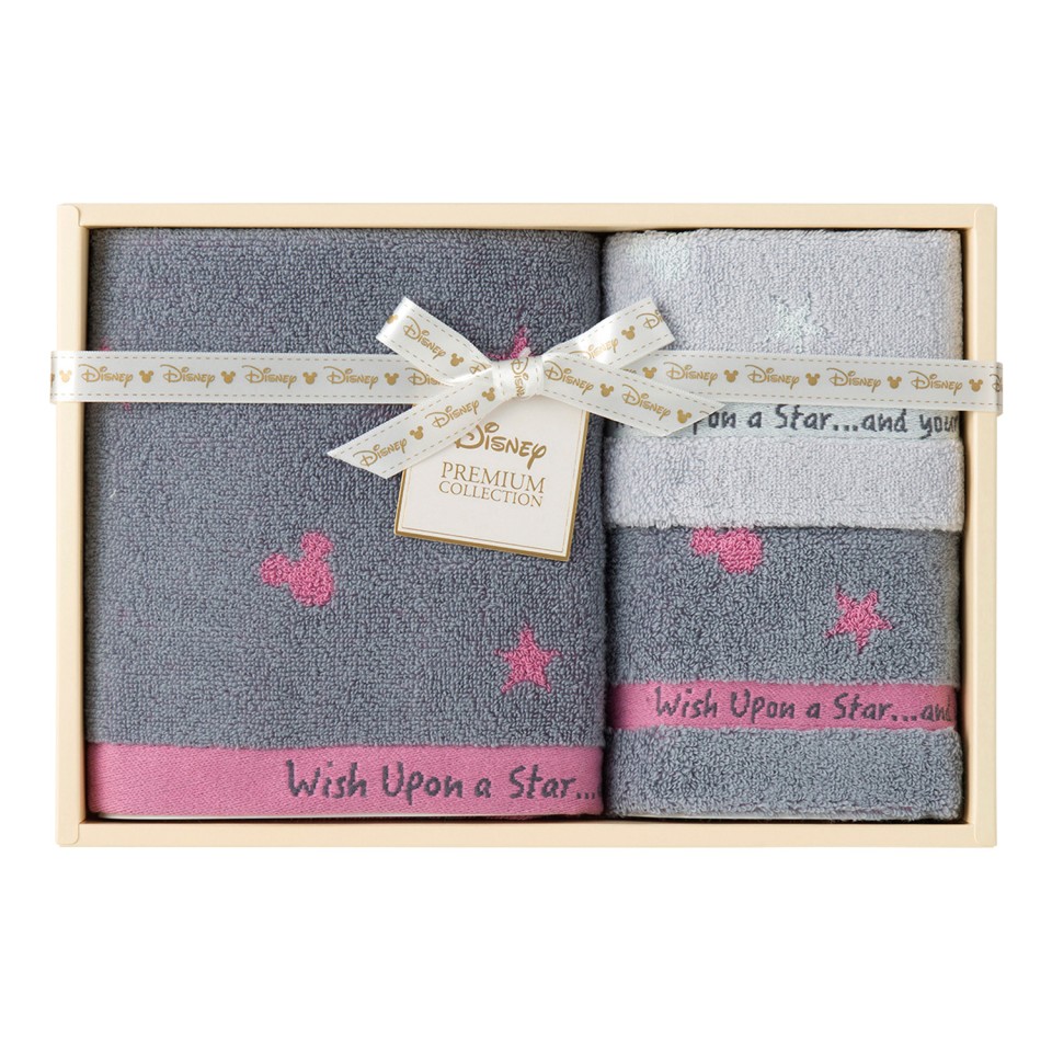 星に願いをタオル3枚セット ピンク 【TSUNAGU】出産内祝い・結婚内祝いの通販