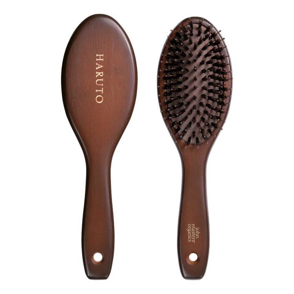 名入れコンボパドルブラシ 明朝体 | 【TSUNAGU SENSHUKAI】出産内祝い