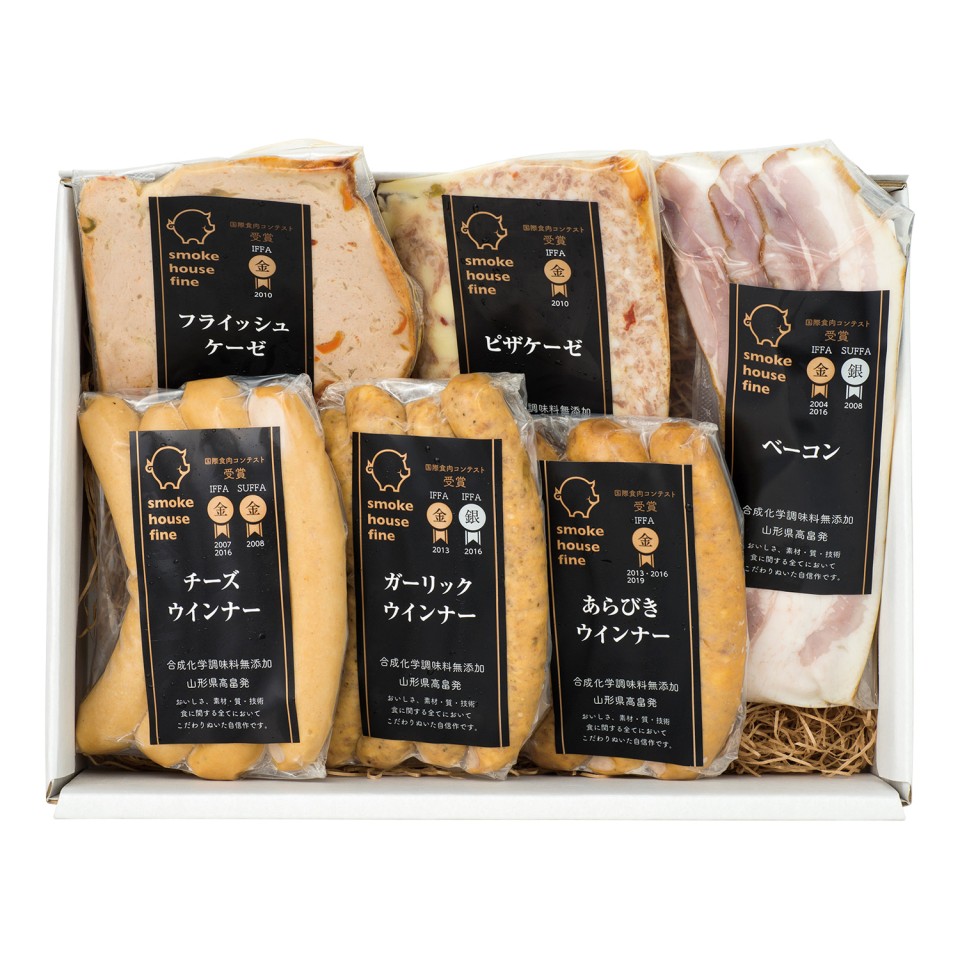 ウインナー・ベーコン6種詰合せ | 【TSUNAGU SENSHUKAI】出産内祝い