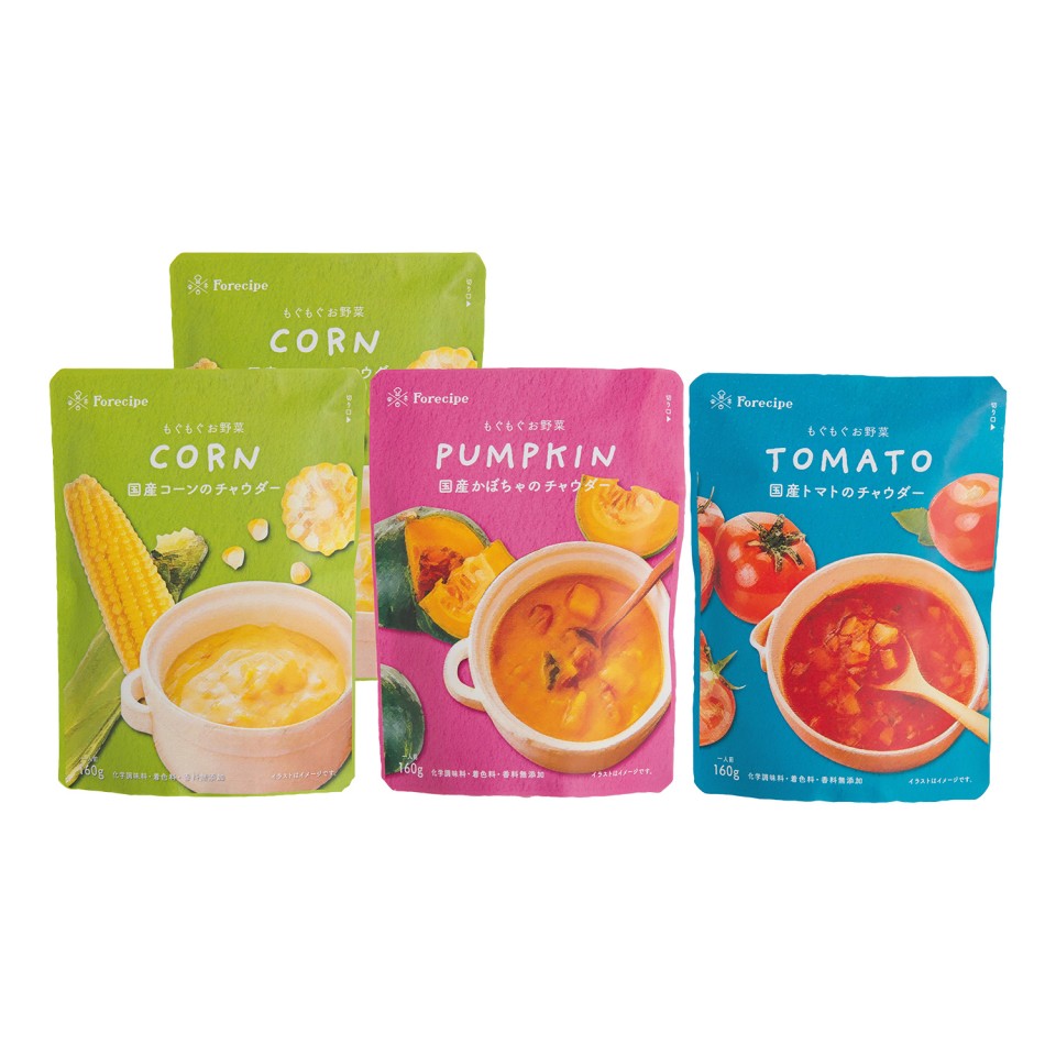 もぐもぐお野菜スープセット4個入 | 【TSUNAGU SENSHUKAI】出産内祝い