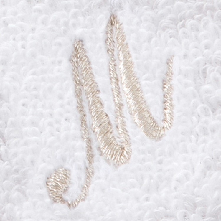 イニシャルタオルハンカチ M | 【TSUNAGU SENSHUKAI】出産内祝い・結婚