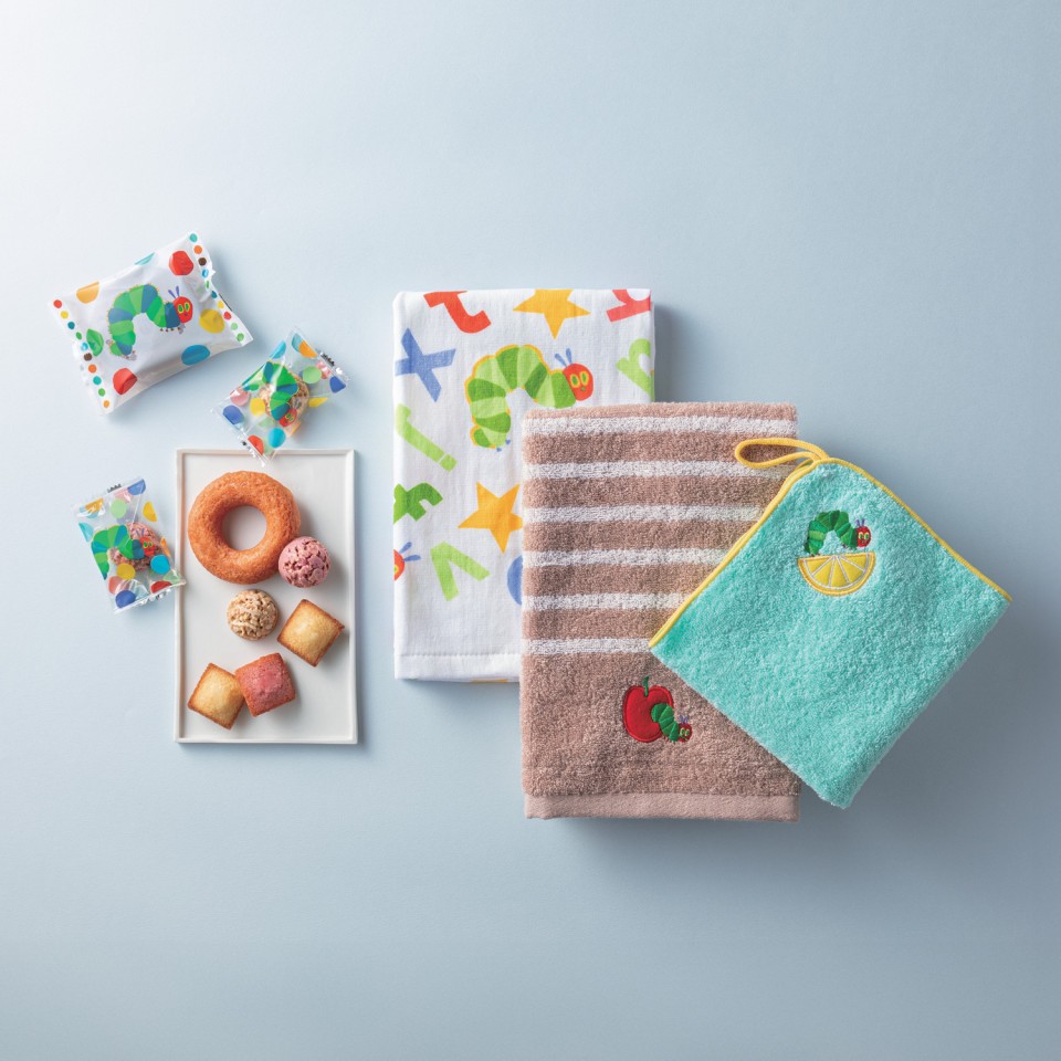 お菓子セット＋タオル4枚セット | 【TSUNAGU SENSHUKAI】出産内祝い