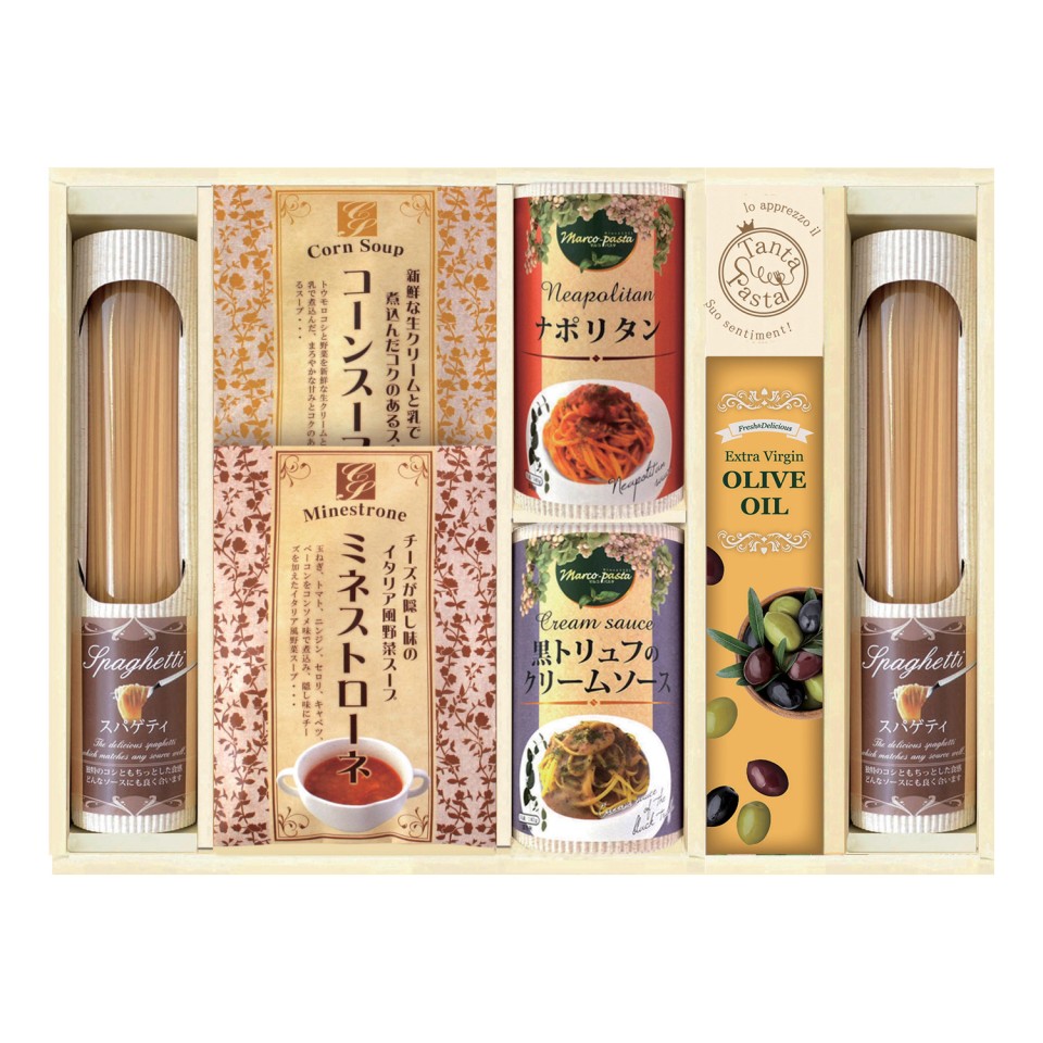 美食ファクトリー タンタパスタ こだわりスープ＆パスタ6種セット