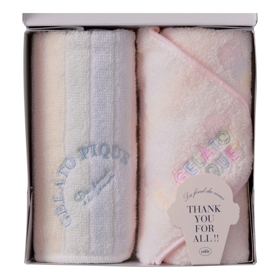 ハンドタオル2枚セット | 【TSUNAGU SENSHUKAI】出産内祝い・結婚