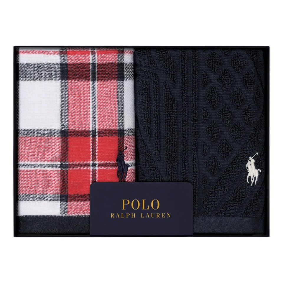 ポロ ラルフ ローレン ホーム IVY ウォッシュタオル2枚セット C