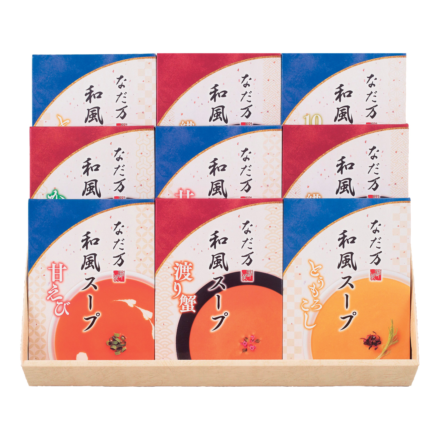 それぞれの素材の味わいを大切にしながら、じゃがいもをすり潰して、昆布や鰹の旨みを加えて仕上げたポタージュ仕立ての和風スープです。
