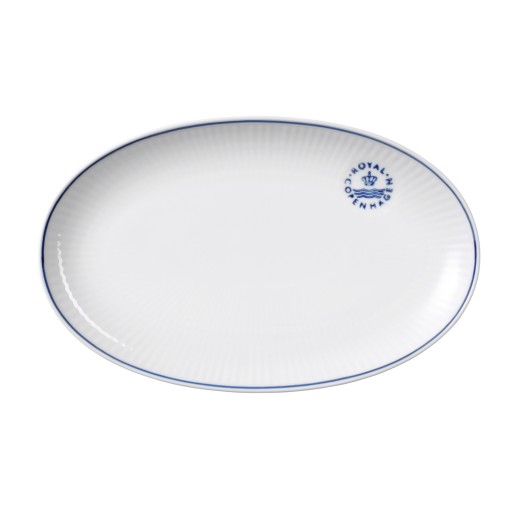 ロイヤルコペンハーゲン ブルーフルーテッド プレイン オーバルディッシュ ブルーフルーテッド プレイン オーバルディッシュ 23.5cm