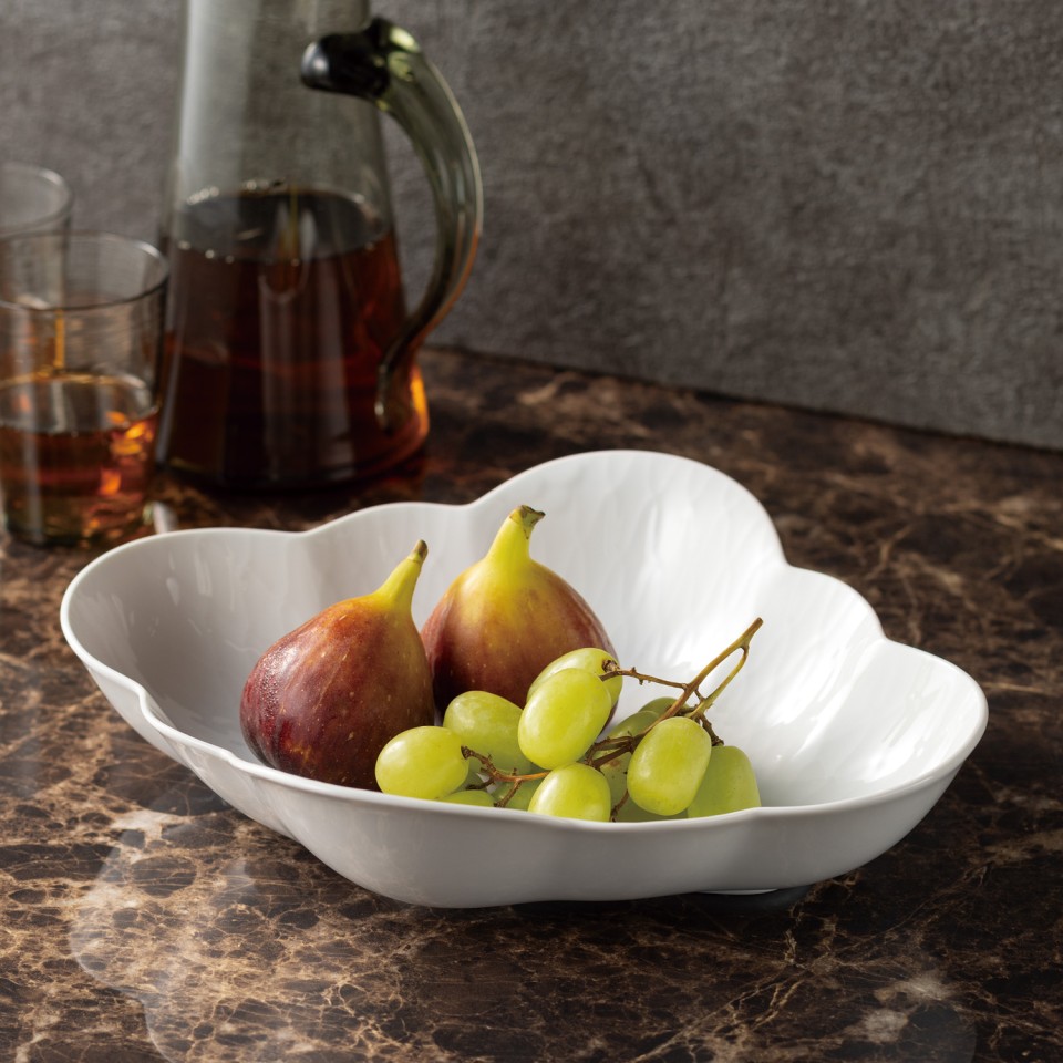 ホワイトパルメッテ フラワーボウル | 【TSUNAGU SENSHUKAI】出産