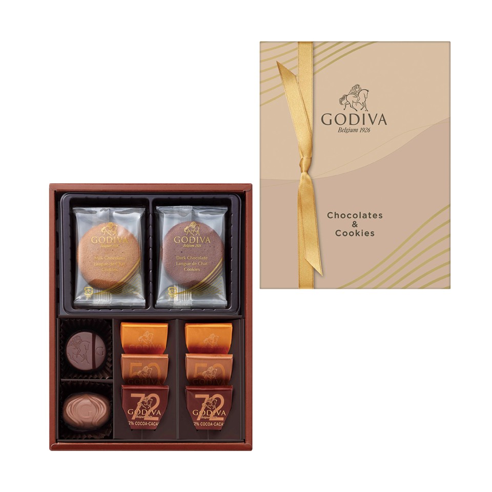 GODIVA - ゴディバ　クッキー＆チョコ アソート 新品　10箱セット チョコレート GODIVA ゴディバ チョコレート＆クッキーアソートメント 208038