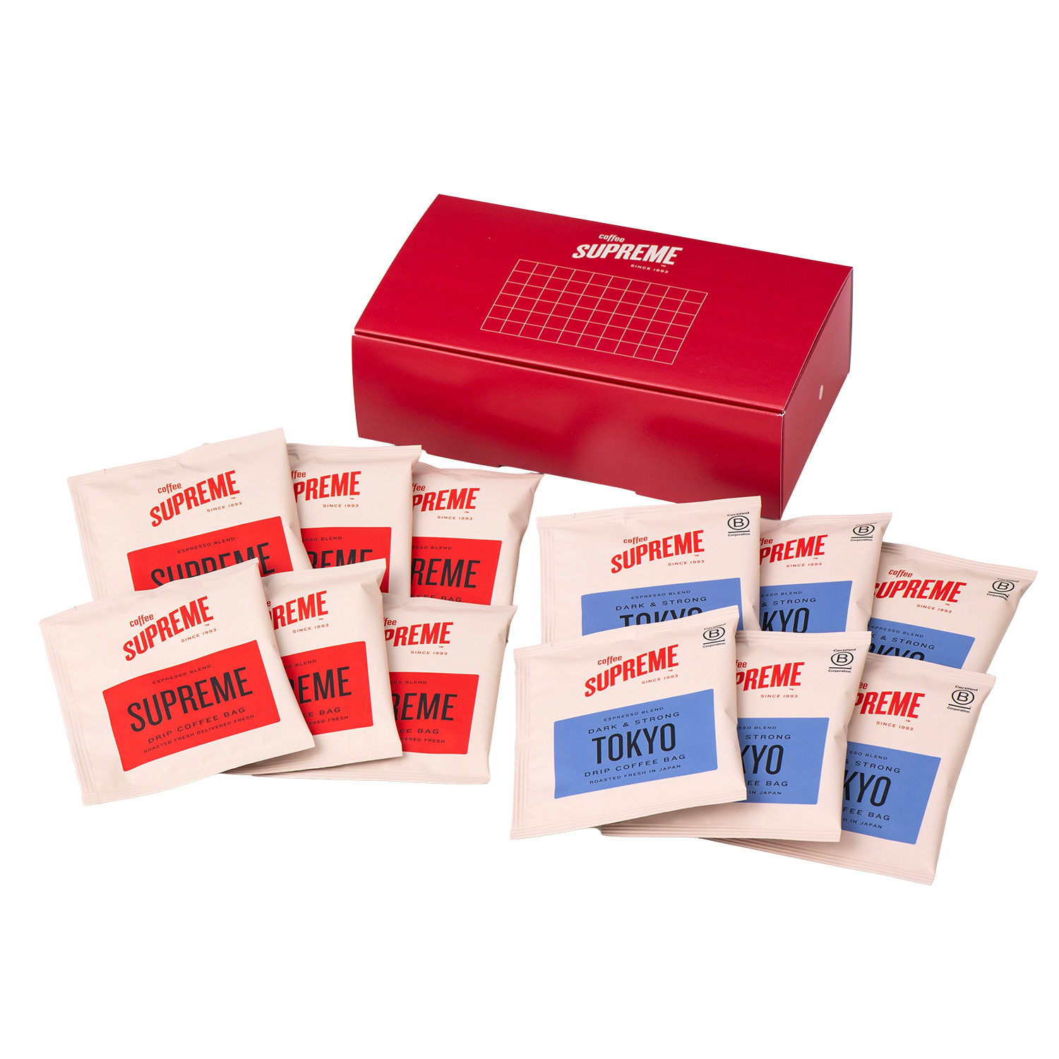 ドリップボックスセット12袋入（SUPREME BLEND・TOKYO BLEND
