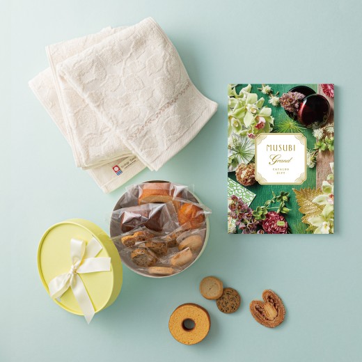 パティスリー キハチ アソートBOX M＆今治エコリーフタオル3枚セット＋