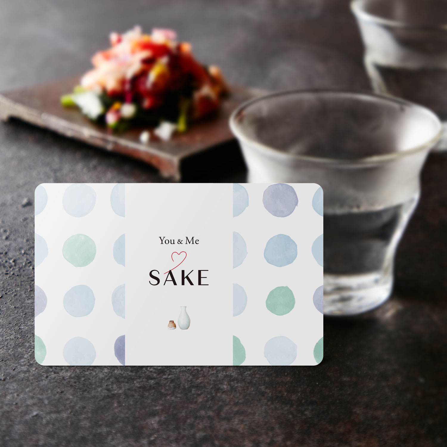 【お急ぎ便】カードギフト お酒ギフト「You & Me SAKE」AOO