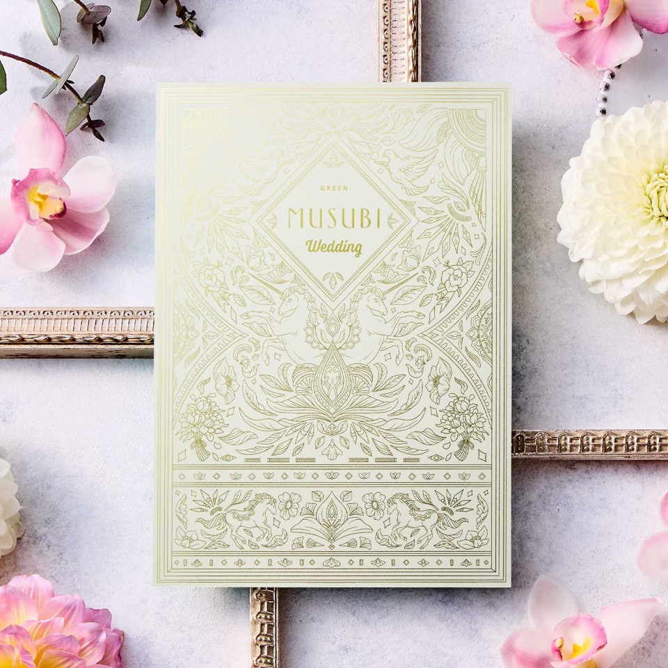 ブライダル専用カタログギフト】MUSUBI WEDDING〈グリーン